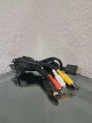 Cabo S-Vídeo para Playstation 1 e 2