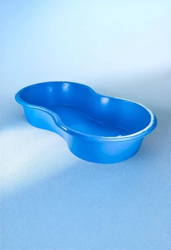 Piscina infantil formato feijão