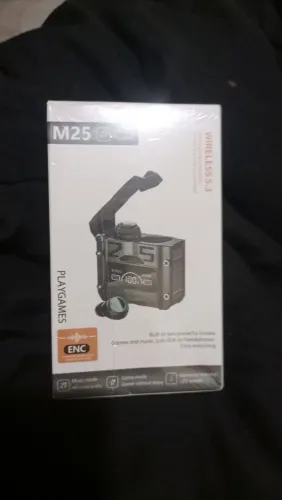 Fone bluetooth gamer M25 novo