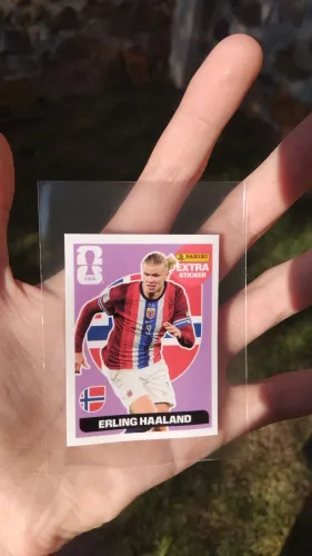 Figurinha haaland legend álbum copa do mundo 2026