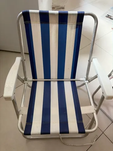 Cadeiras de praia 45 cada 