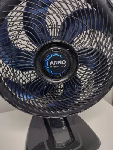 ventilador arno xtreme 7 power zone turbo 6 hélices 45cm 110v 150w recondicionado