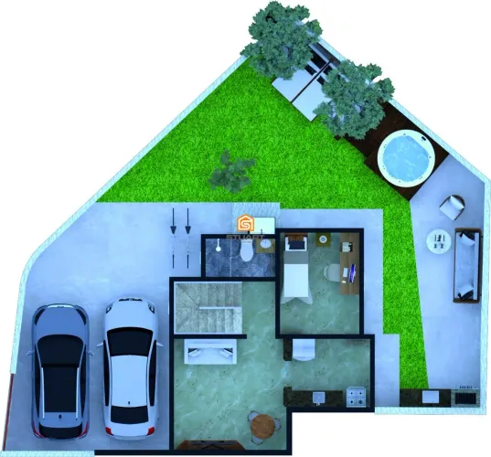 Casa de 3 quartos, suíte e 2 vagas!!