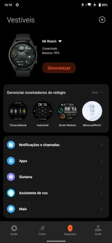Relogio mi watch