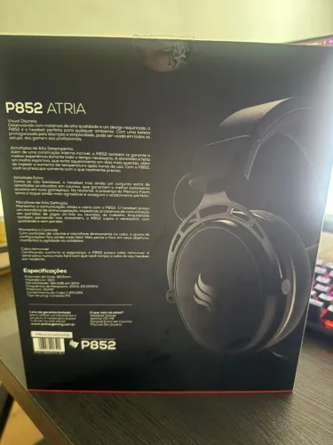 Headset Gamer Pichau P852 Atria + Caixa | Usado e funcionando perfeitamente