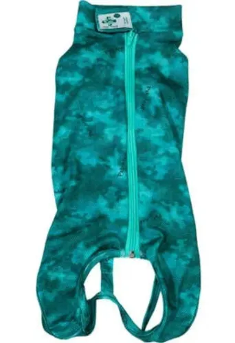 Roupa pós-cirúrgica Pet Med Supreme Verde, tamanho 1. Usada 1x na castração da minha gata.