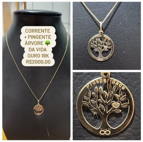 CORRENTES EM OURO 18K