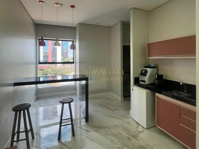 Sala comercial para locação de 70m² | 02 vagas de garagem e 02 banheiros | Edifício Pátio 