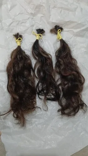 Cabelo Natural P/ Apliques - Cacheado 25 cm
