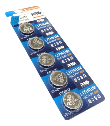 BATERIA CR2032 BLISTER CARTELA 5 UNIDADES