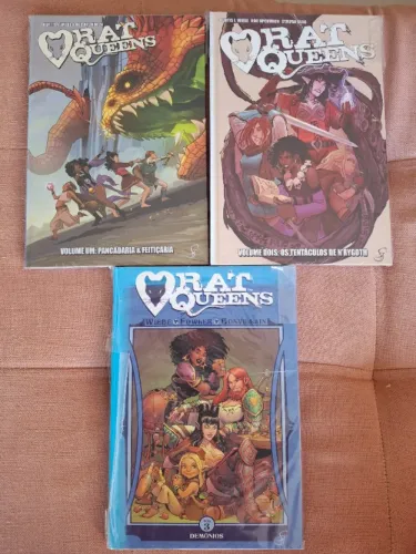 Rat Queens completo vol 1, 2 e 3