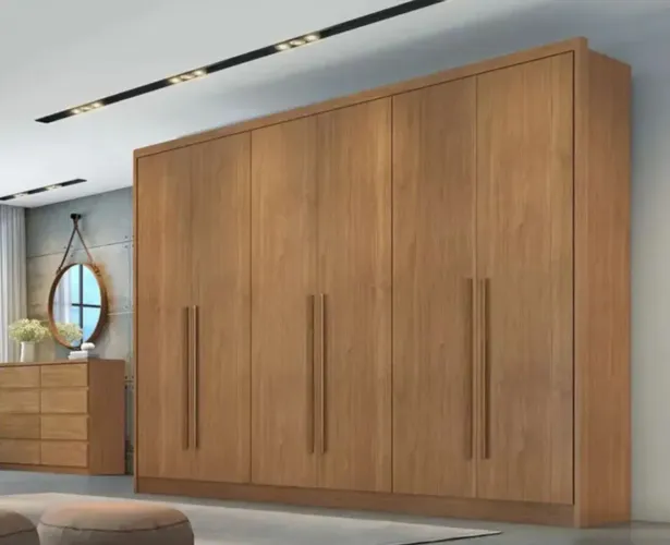 Guarda Roupa De Casal 2,76 6 Portas 8 Gavetas NOVO