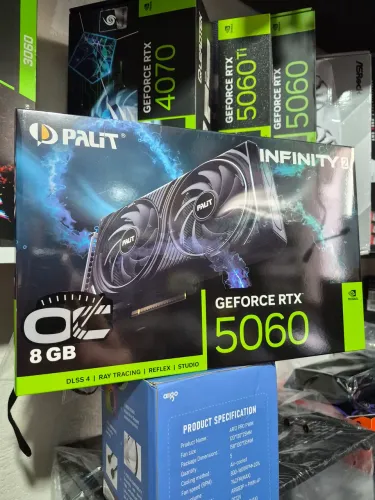Rtx5060 8GB GDDR7 DLSS4 RAY-TRACING pallit