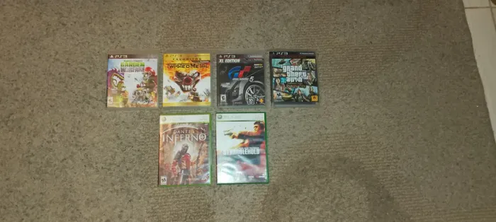 Vende-se jogos Xbox 360 e Ps3 
