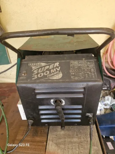 Maquina de solda eletrica merkle balmer super 300mv turbo 220V
