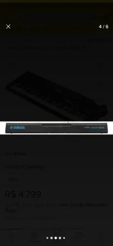 Teclado Yamaha psr ew 425