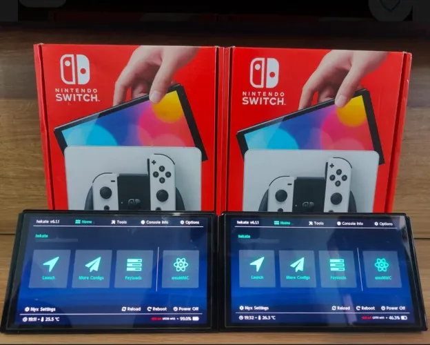 Nintendo Switch Oled 256gb desbloqueado completo