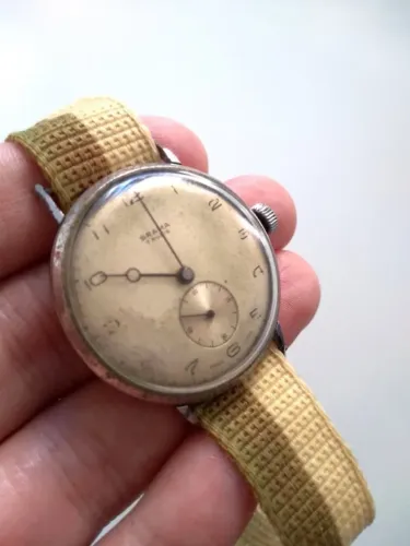 Relógio de Pulso Vintage Mecânico (Colecionador / Restauração)