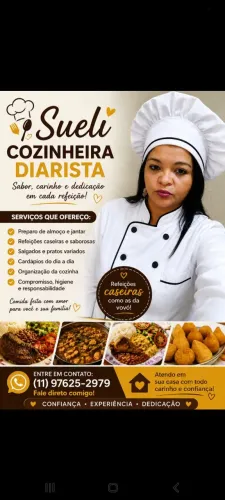 Cozinheira diarista
