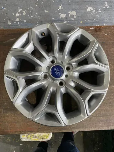 Roda Avulsa Ford Ecosport Freestyle 2013 A 2016 Aro 16 Cinza-escuro
