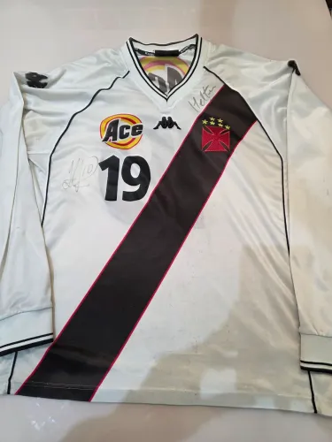 Camisa Vasco numero 19 manga longa