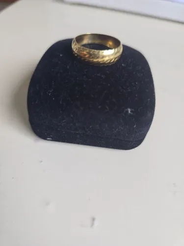 Anel de ouro 18k. Aro :18.