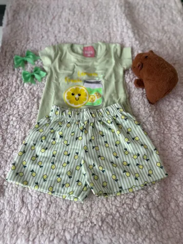 Conjunto menina até 4 mês