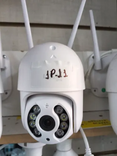 Câmera externa wi-fi visão noturna sensor de movimento 