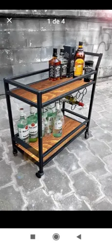 Carrinho Estilo Industrial