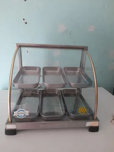 Vende-se estufa para salgados com 6 bandejas
