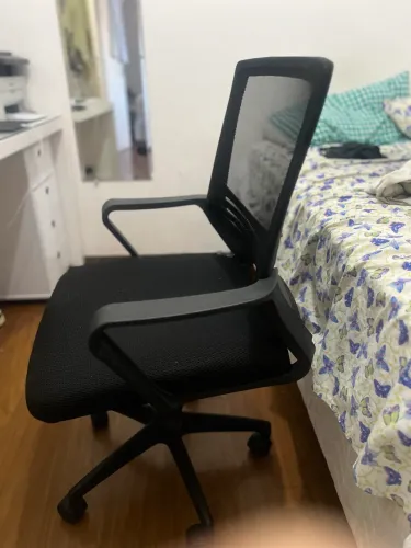 Cadeira de Escritório Ergonômica Preta