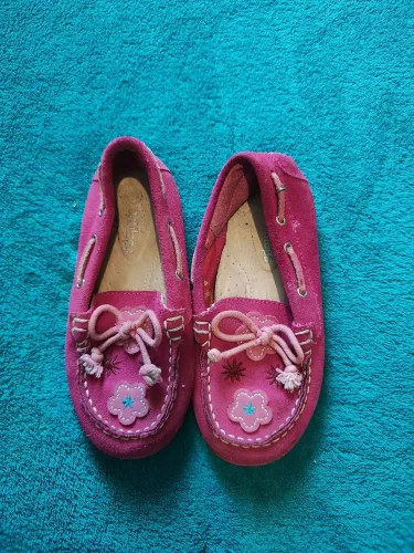 Sapato de camurça para menina 5 anos