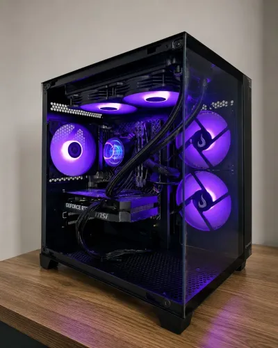PC GAMER RTX 5060 / RYZEN 5 5500 RODA TUDO NO ULTRA