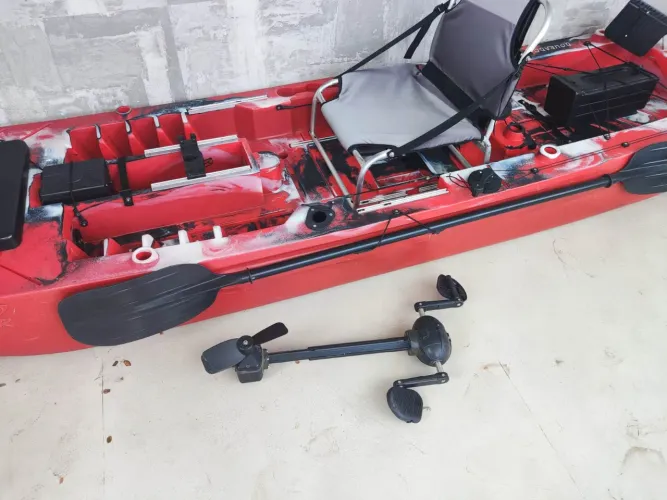Caiaque De Pesca Dourado Com Pedal Smart - Caiaker