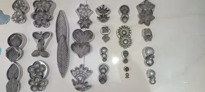 Forma para flor de Eva / frizador