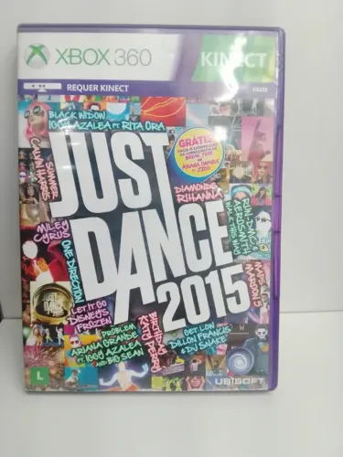 Jogo Just Dance 2015 Xbox 360 Original Kinect mídia física. Funcionando perfeitamente 
