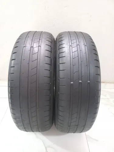 2 PNEUS 185/65/15 GOODYEAR MEIA VIDA.