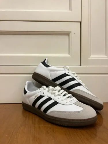 Adidas Samba OG Original Branco/Preto - Tam. 37 BR - Novo com Nota