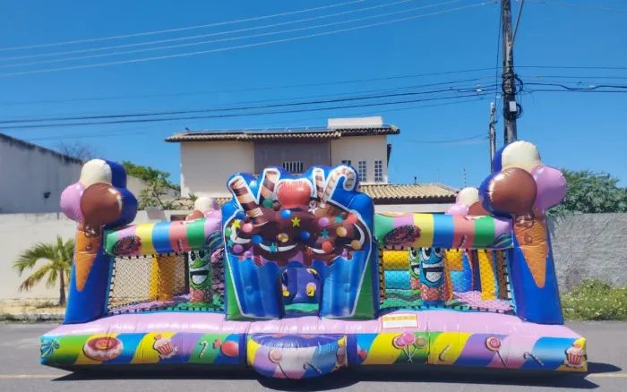 VENDO BRINQUEDO INFLÁVEL MULTIPARK DOCES