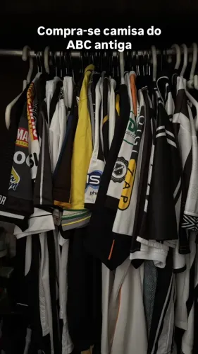 Venda sua camisa do ABC antiga para mim