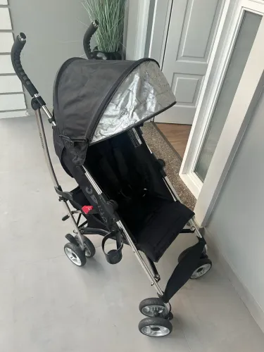 Carrinho guarda chuva importado summer 3D lite preto