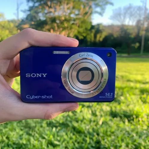 Câmera Digital Sony Cyber-shot Azul 