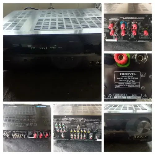 Receptor AV ONKYO TX-SR508 7.1 amplificador de Home Theater (SEM controle remoto)