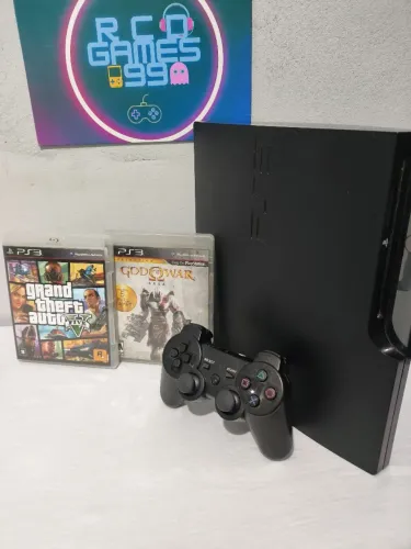 PlayStation 3 slim - Completo ! Hen 4.93