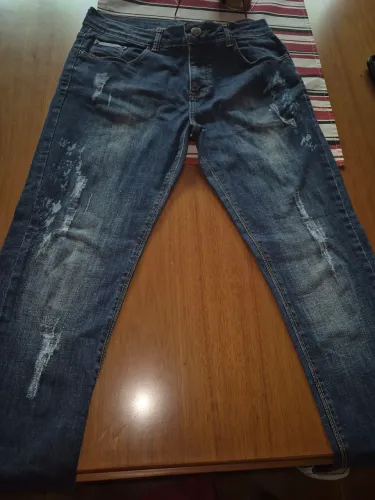 Jeans 38,feminino seminova,35 reais