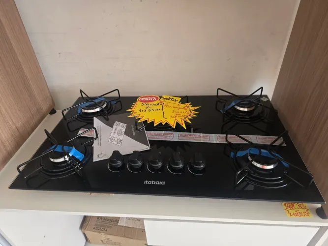 Cooktop Itatiaia acendimento automático