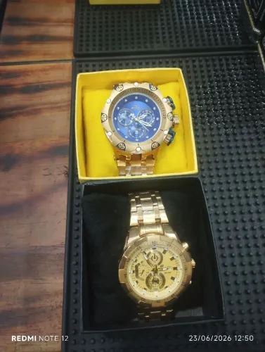 Relógio Cássio e invicta primeira linha 