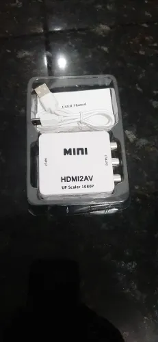 Conversor  HDMI para AV RCA (HDMI2AV) - Transforme sua TV Antiga!
