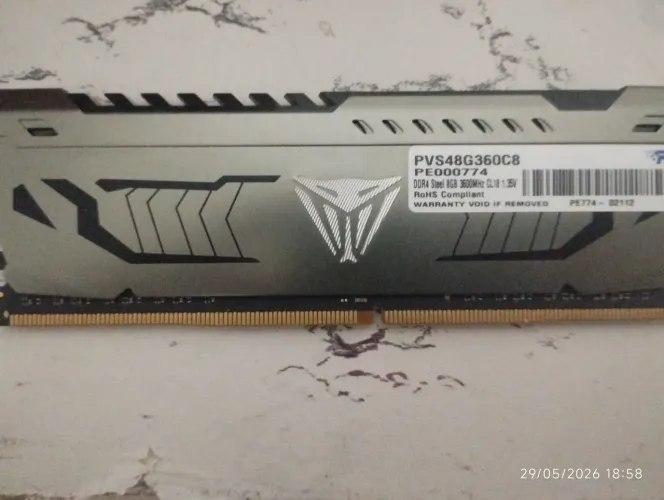 Memoria Ram Patriot Viper Steel - 3600MHz CL18