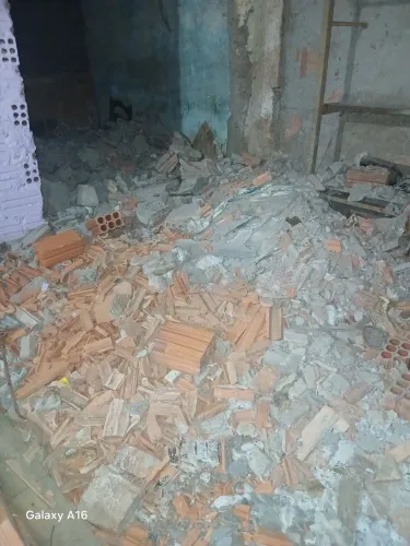Doação de  caliça de obra 